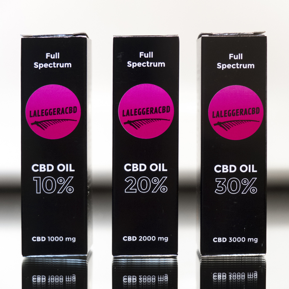 Full Spectrum CBD OIL 3 concentrazioni